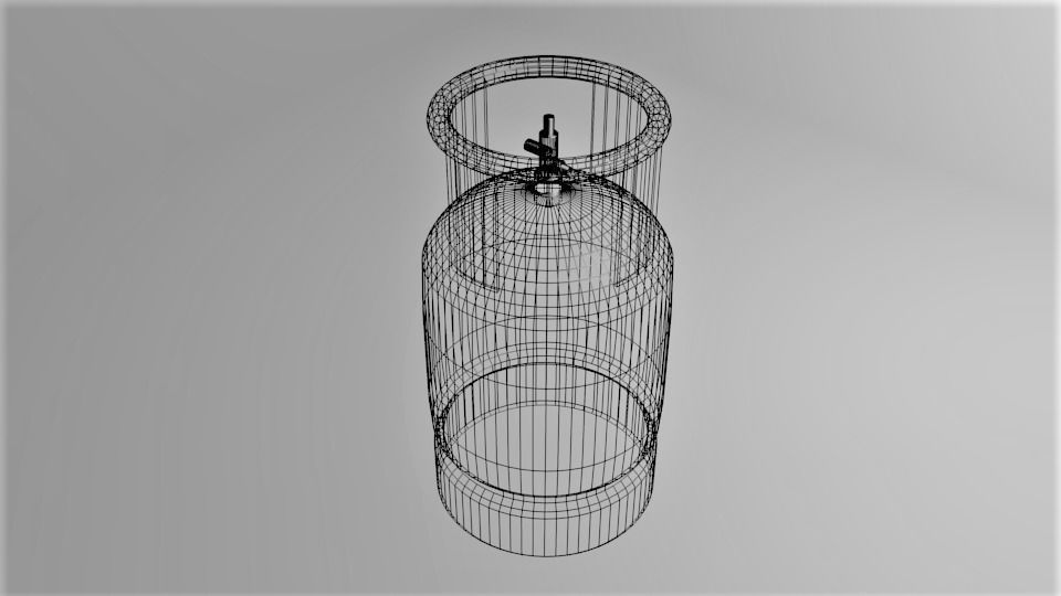 Liquefied Petroleum Gas 9kg 3D model_5