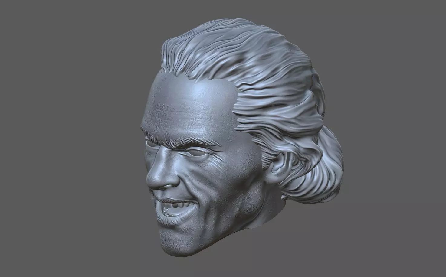 Joker 2019 Head 3D print model_0