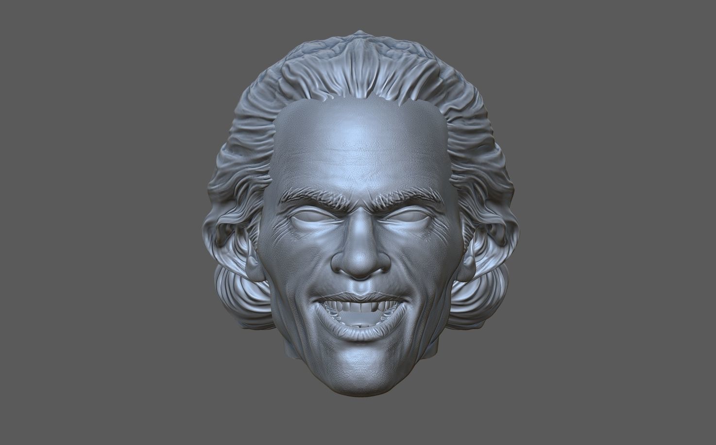 Joker 2019 Head 3D print model_1