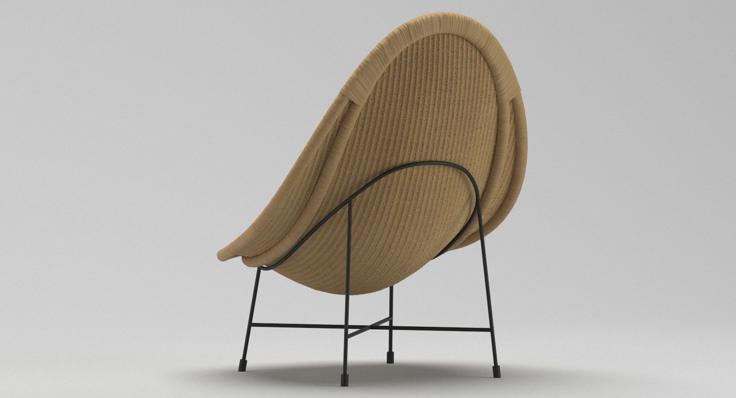 Kerstin Horlin Holmquist Stora Kraal Easy Chair 3D model_3
