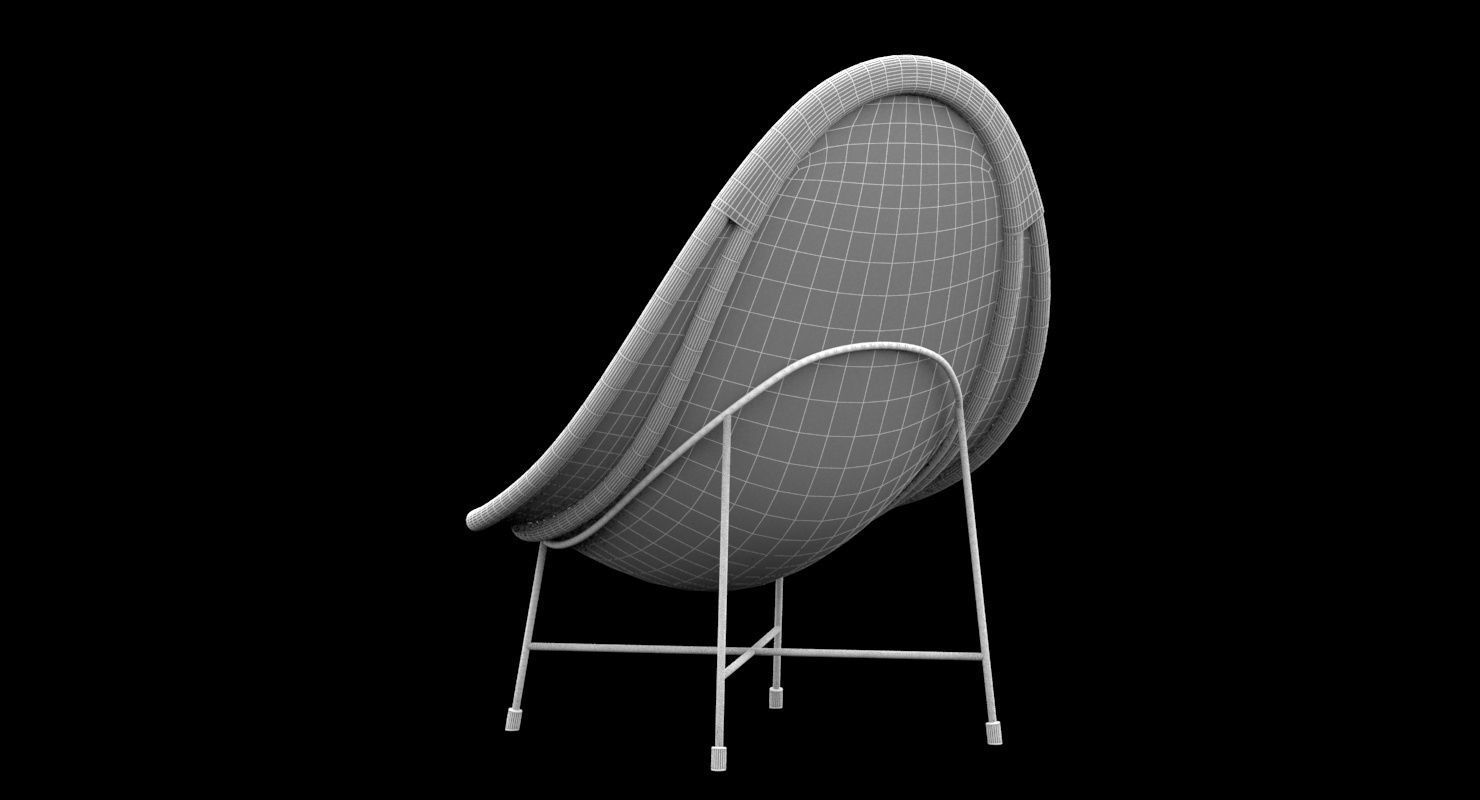 Kerstin Horlin Holmquist Stora Kraal Easy Chair 3D model_6
