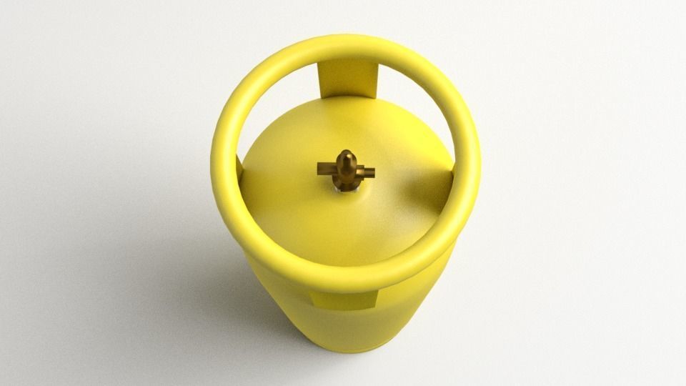 Liquefied Petroleum Gas 19kg 3D model_2