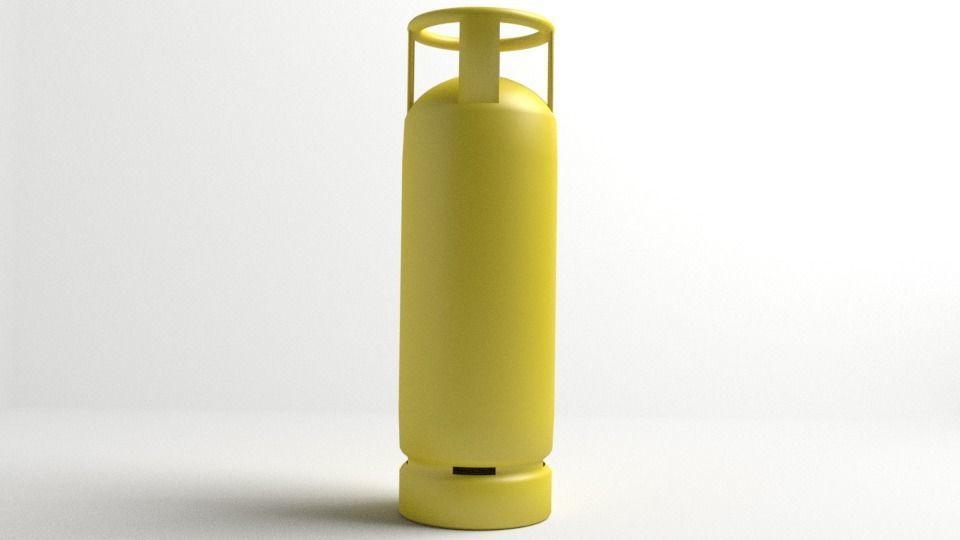 Liquefied Petroleum Gas 19kg 3D model_1