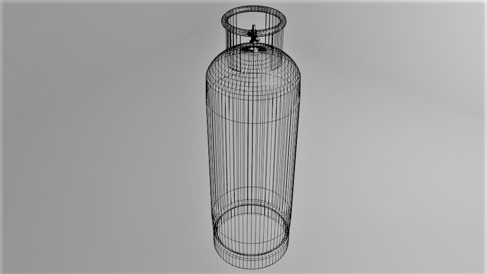 Liquefied Petroleum Gas 25kg 3D model_5