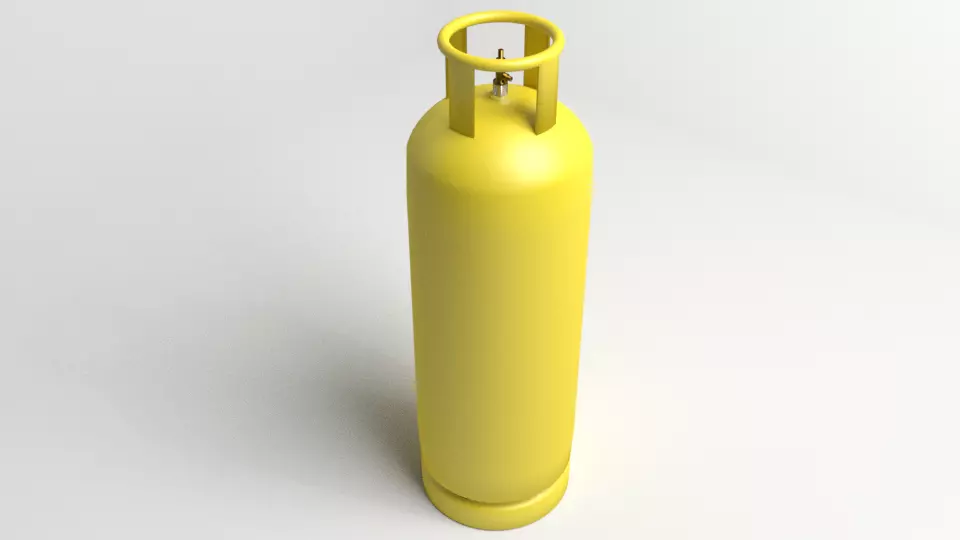 Liquefied Petroleum Gas 25kg 3D model_0