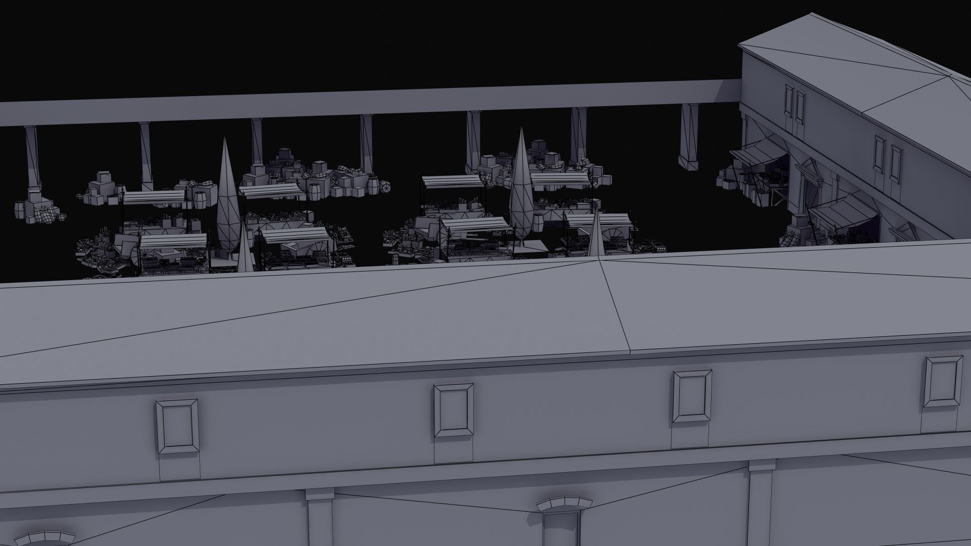 Ancient Marketplace 3D model_51