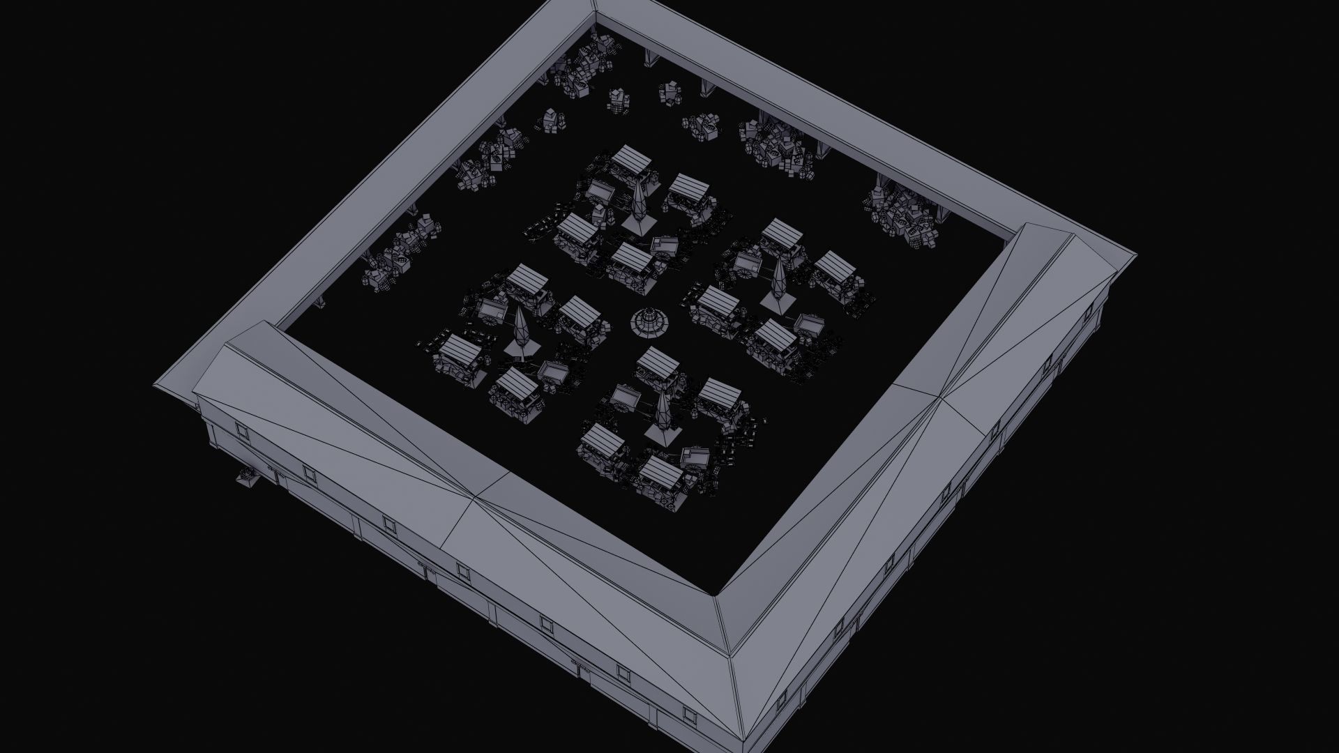 Ancient Marketplace 3D model_54