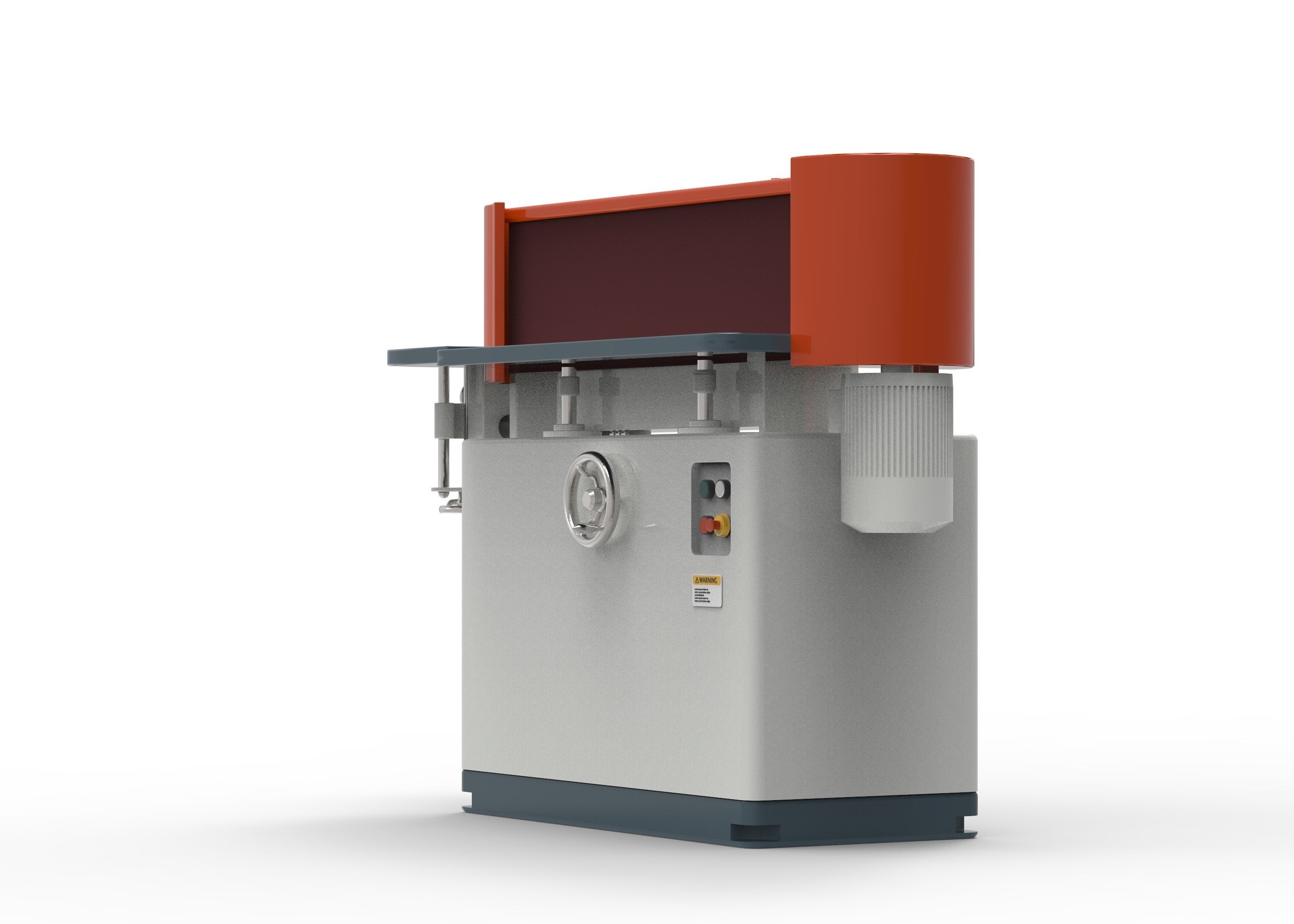 woodworking sanding machine Low-poly 3D model_5