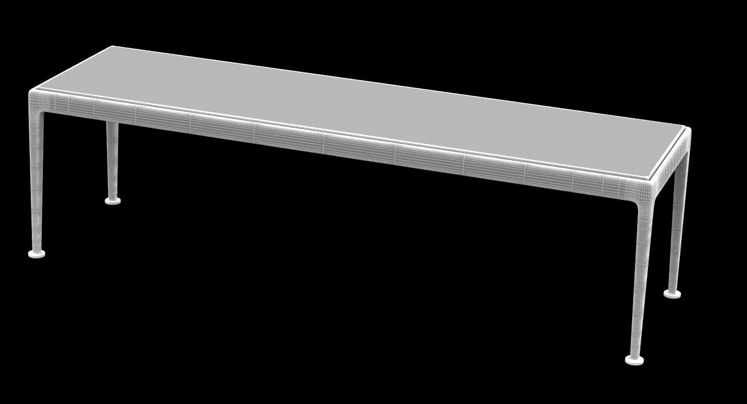 Knoll Richard Schultz 1966 Coffee Table 3D model_4