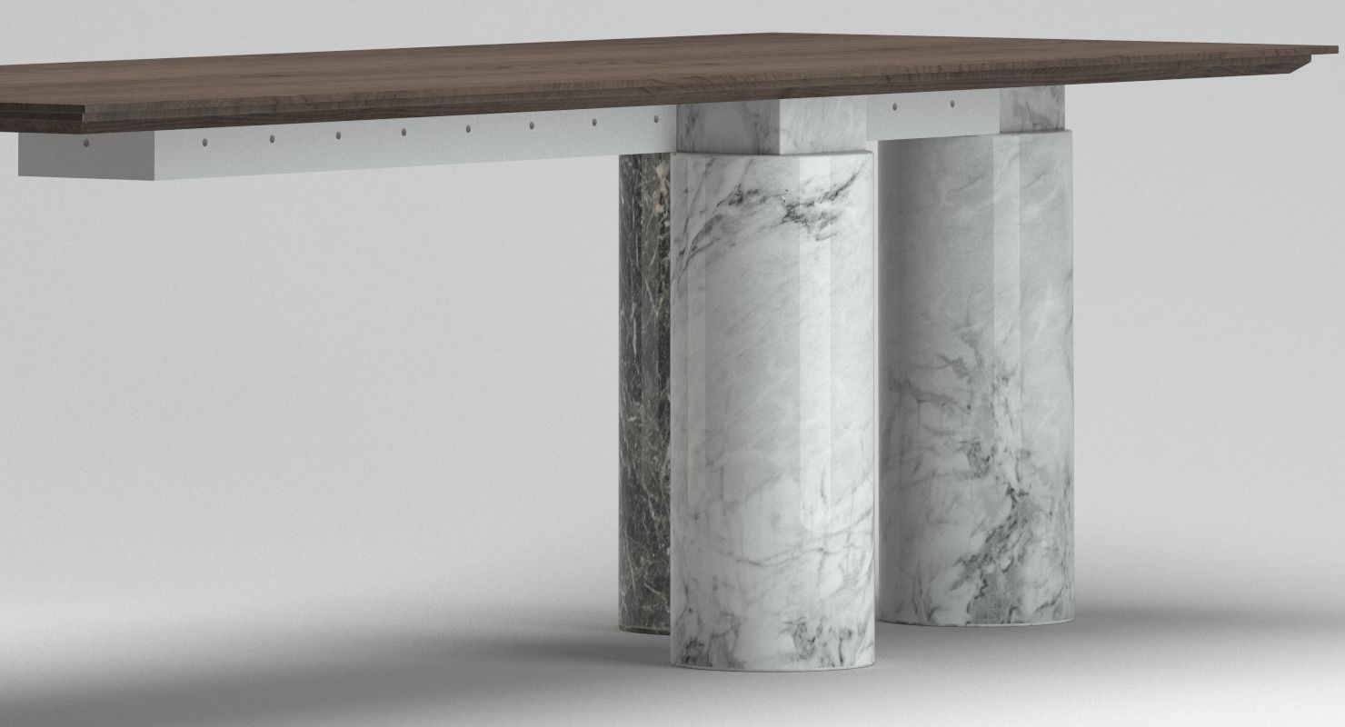 Kreoo Arcaico Dining Table 3D model_3
