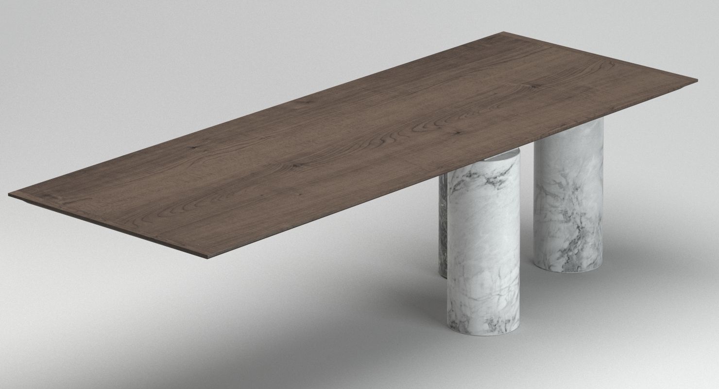 Kreoo Arcaico Dining Table 3D model_4