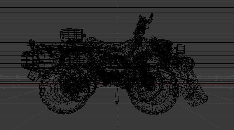 Quad ATV Low-poly 3D model_18