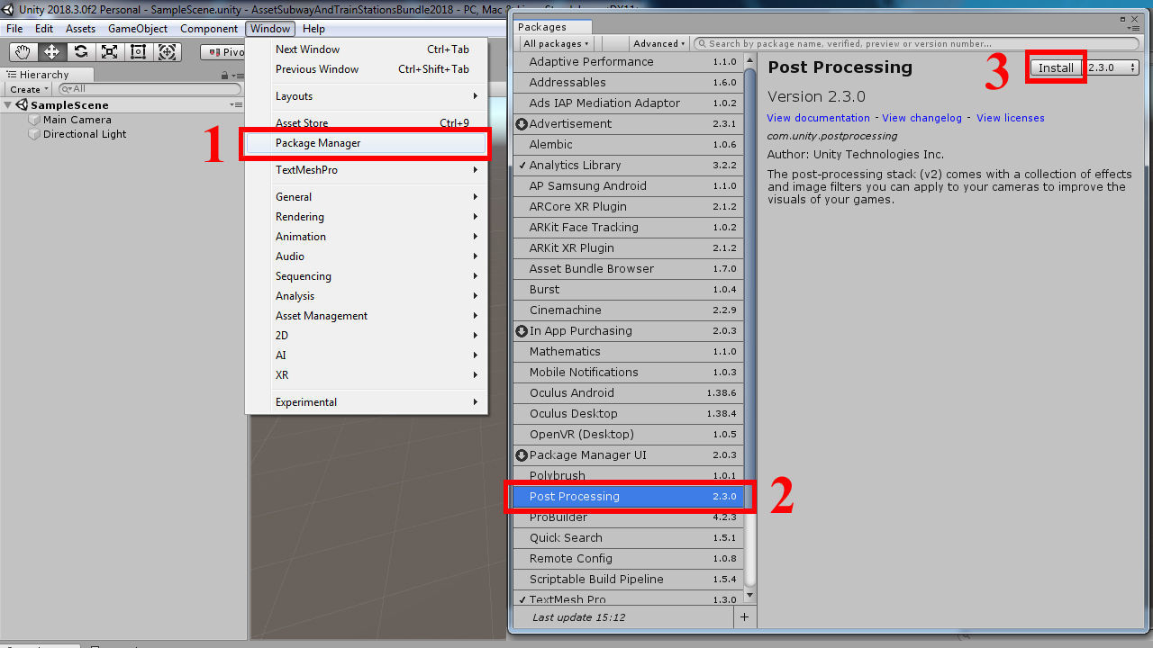 Railway Station Scene - Trains Pack Low-poly 3D model_14