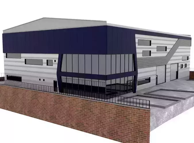 Factory Building Composite Panel Facade