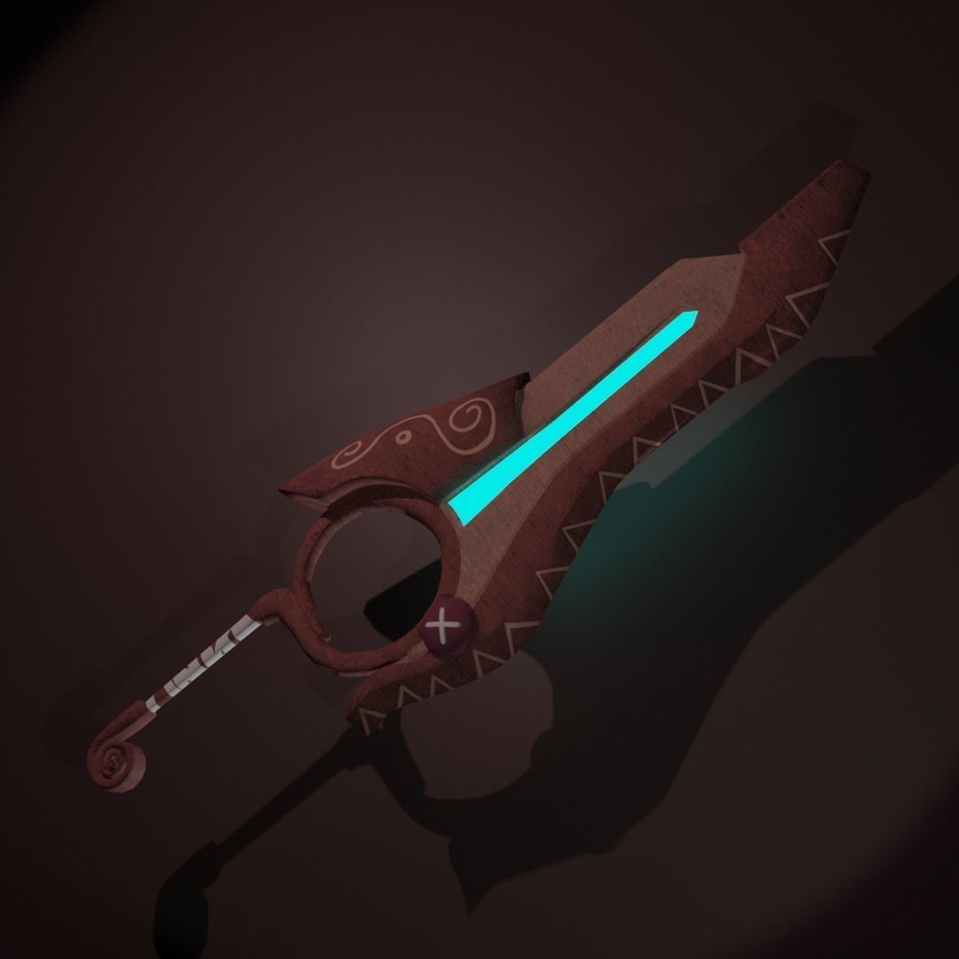 Nopon sword of legendaryness 3D model_2