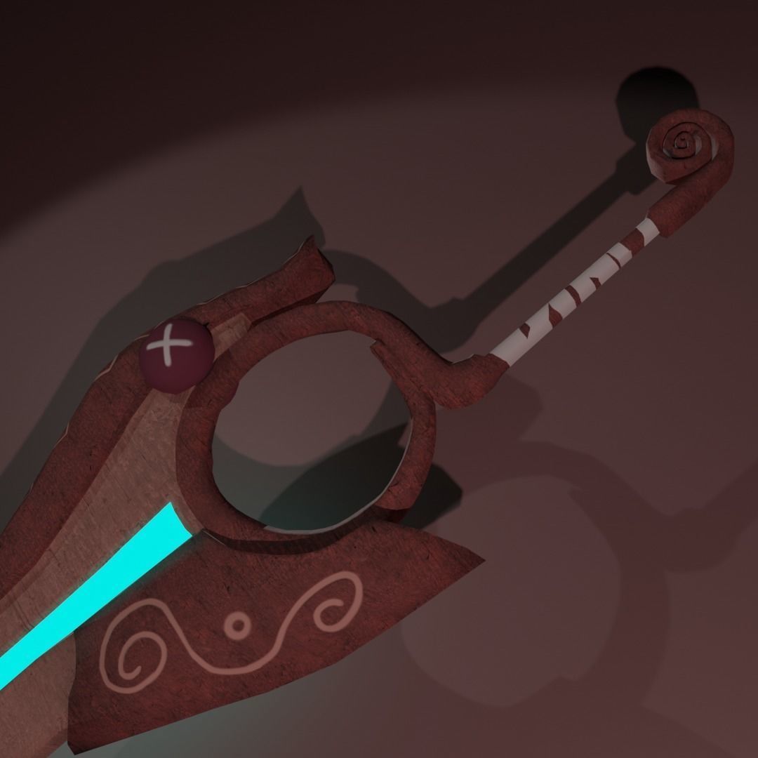 Nopon sword of legendaryness 3D model_4
