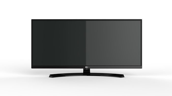 Monitor LG Ultrawide 34 Inch 3D model