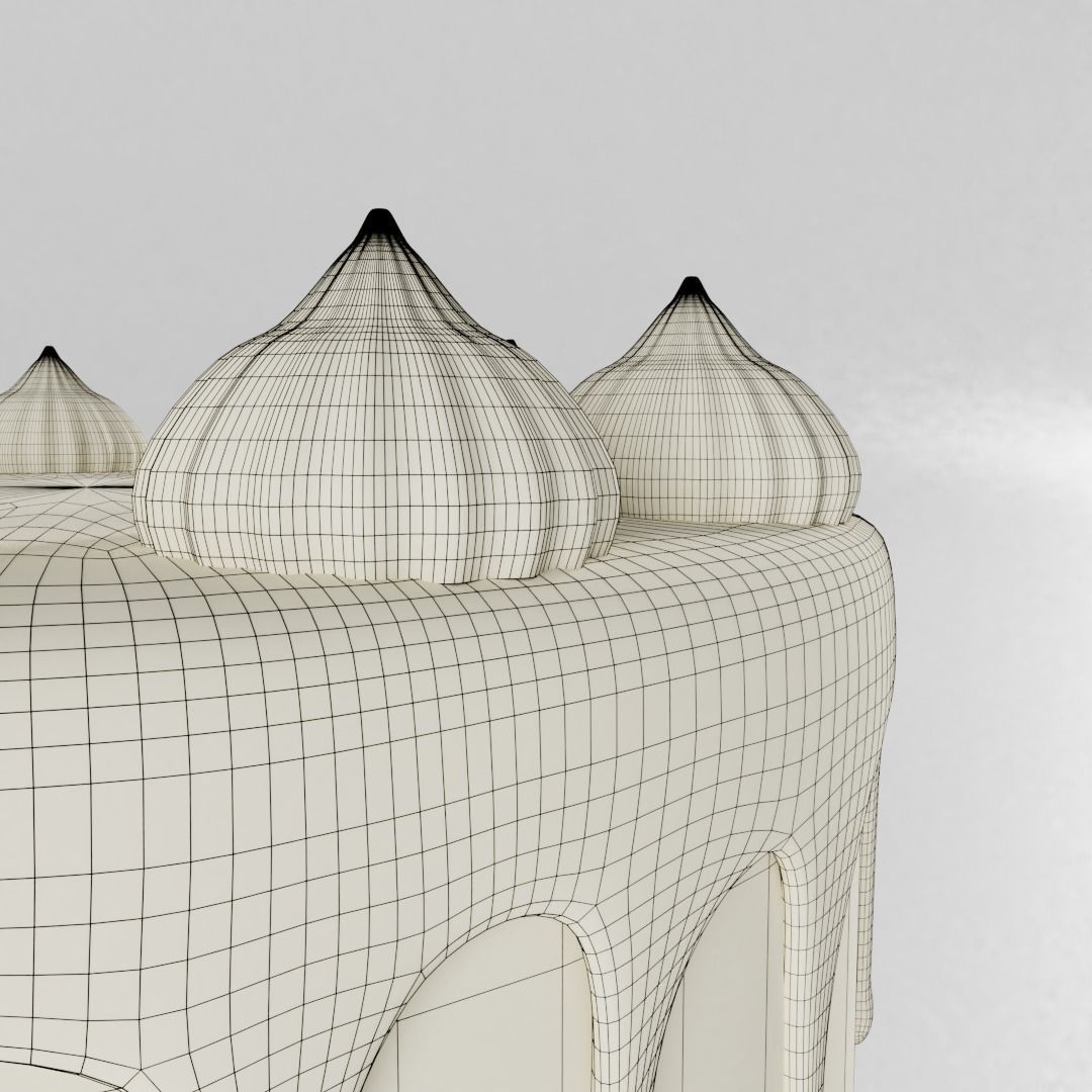 Funfetti Cake 3D model_3