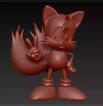 TAILS sonic hedgehog figurine