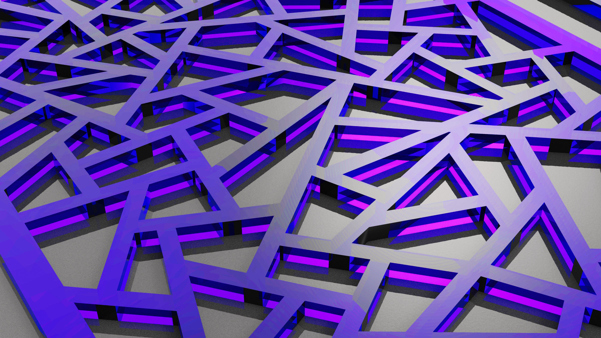 30 3D Decorative wall panels - screen SET 019 3D model_1