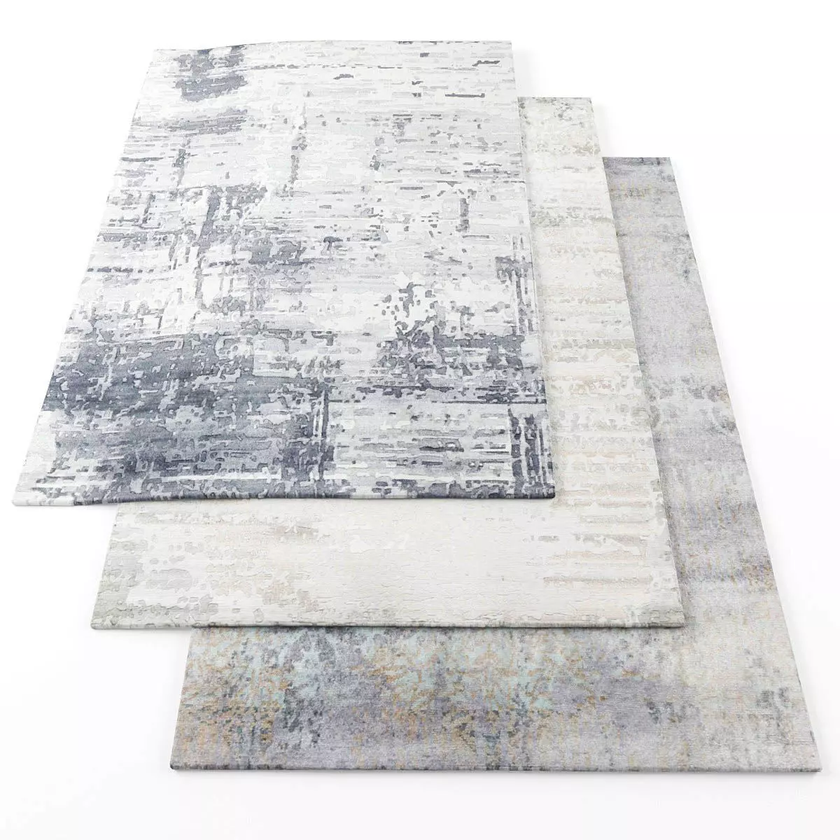 Rugs-691 modern rugs for living room Low-poly 3D model_0