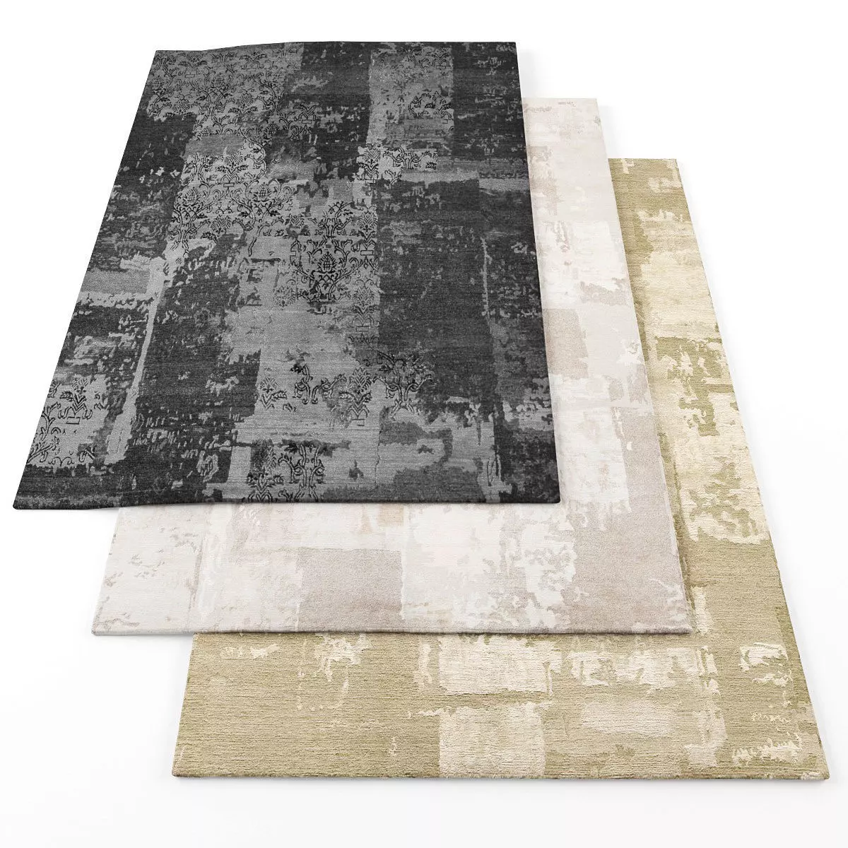 Rugs-692 modern rugs for living room Low-poly 3D model_0