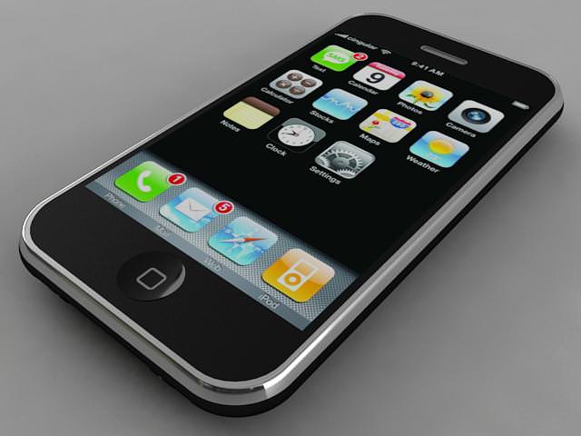 iPhone 3g 3D model_1