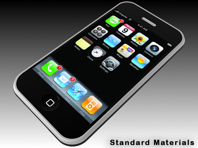 iPhone 3g 3D model_8