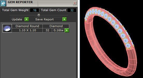 Double Ring  3D print model_10