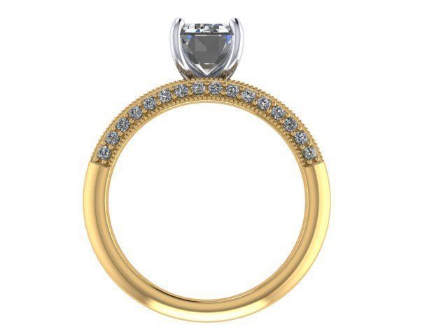 Double Ring  3D print model_4