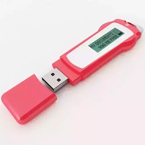 USB Flash Drive 3D model