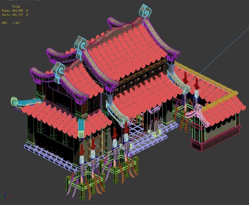 Cartoon - house 11 3D model_5