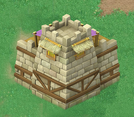 Cartoon World - City Gate 04 3D model_4