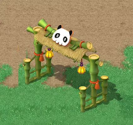 Cartoon World - City Wall 02 3D model_0