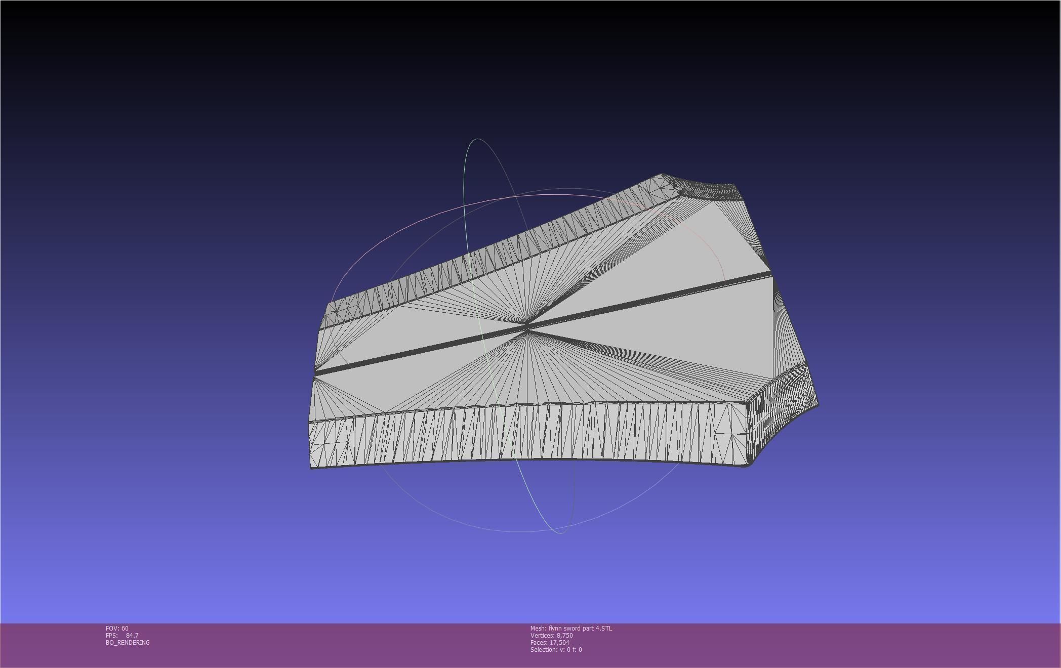 Tales of Vesperia Flynn Sword Printable Model 3D print model_89