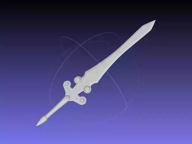 Tales of Vesperia Flynn Sword Printable Model