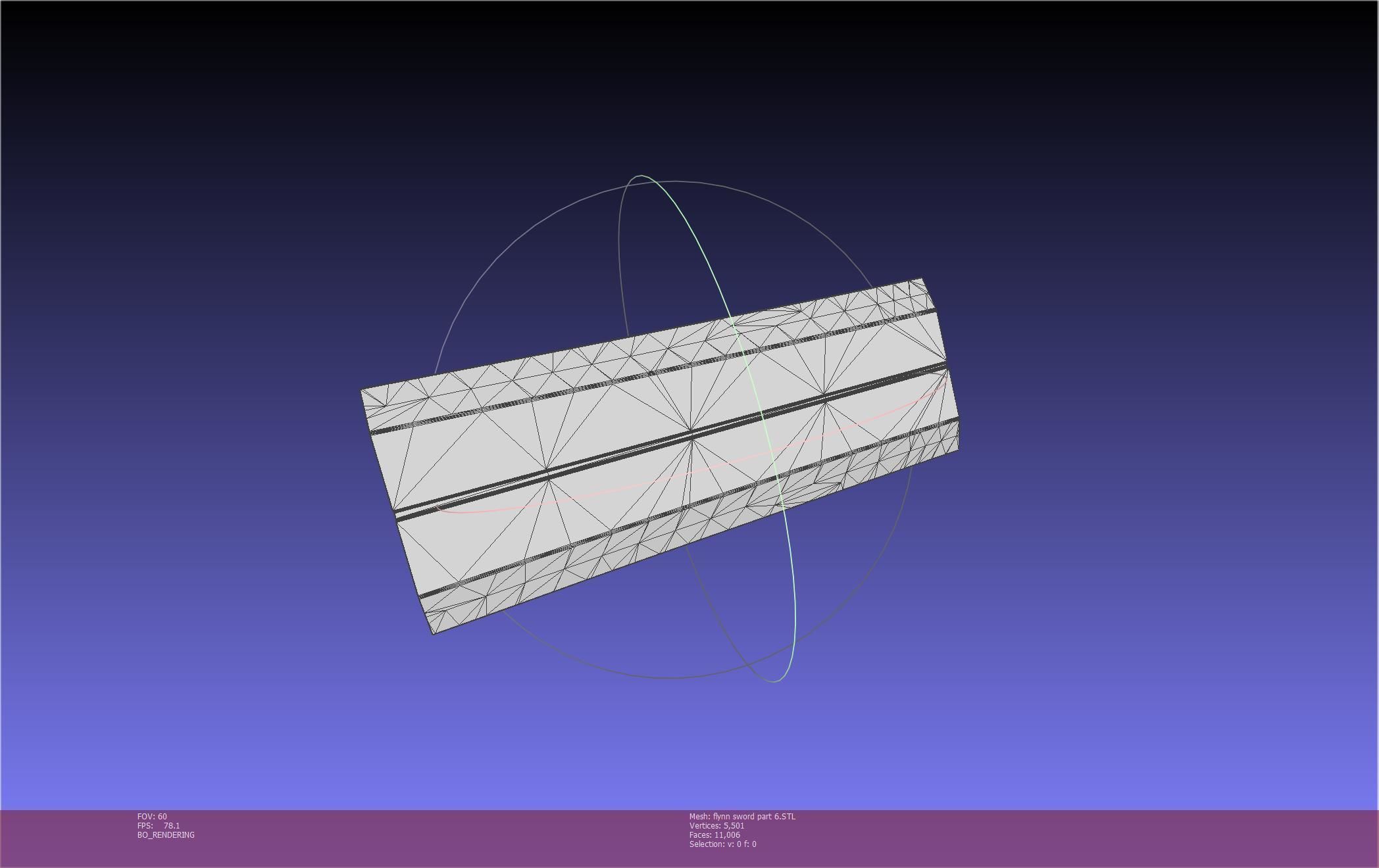 Tales of Vesperia Flynn Sword Printable Model 3D print model_102