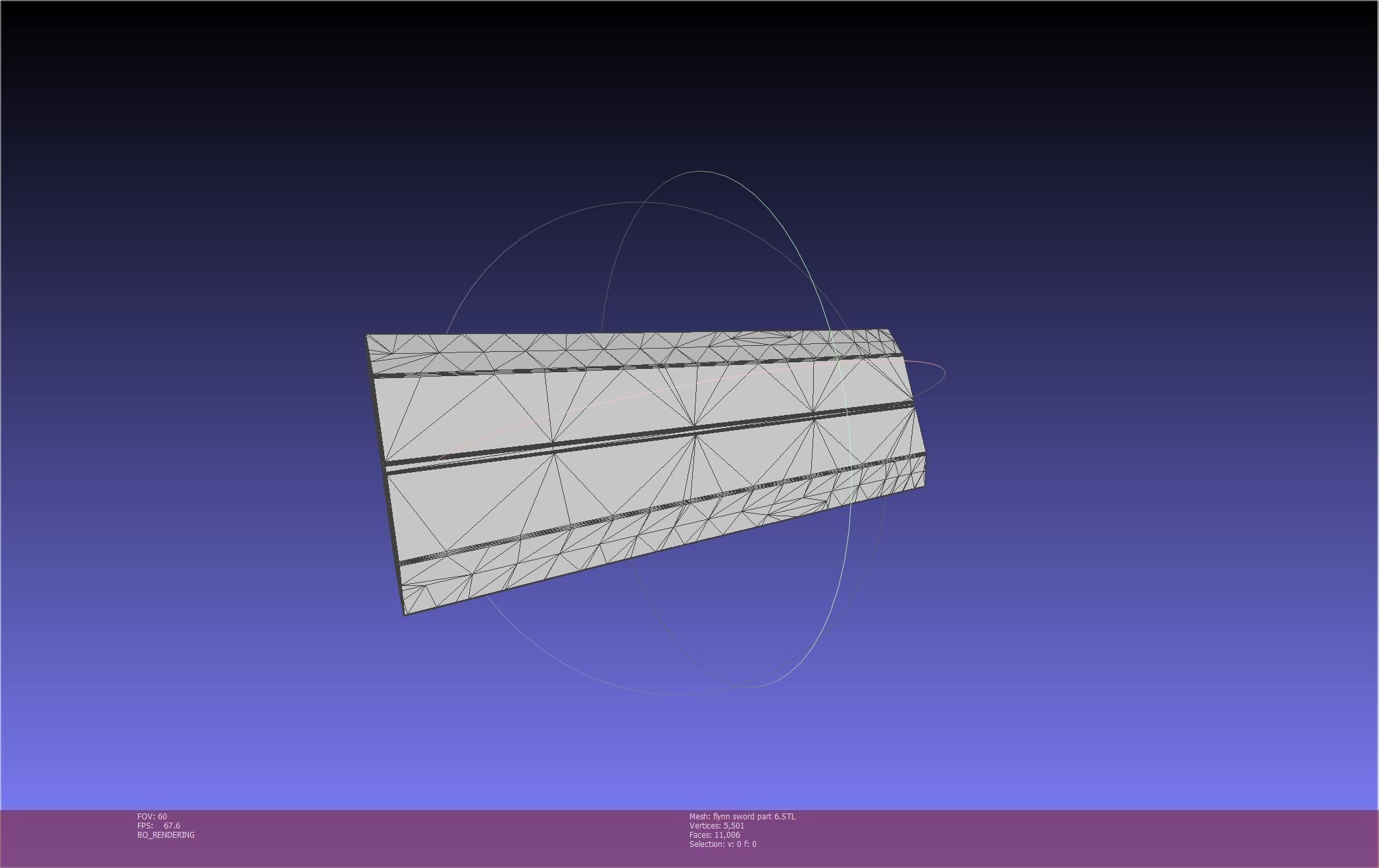 Tales of Vesperia Flynn Sword Printable Model 3D print model_101