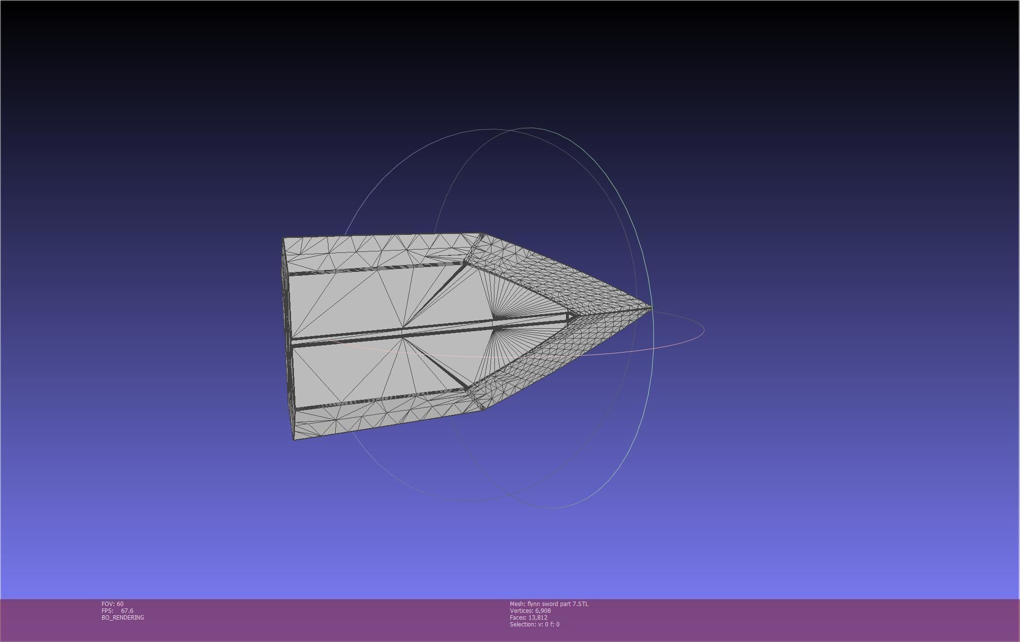 Tales of Vesperia Flynn Sword Printable Model 3D print model_117