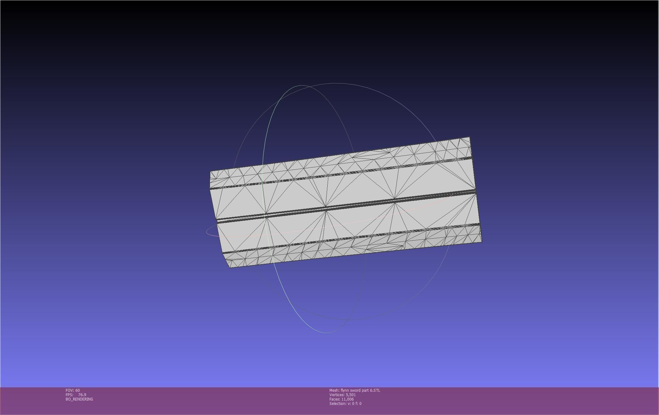 Tales of Vesperia Flynn Sword Printable Model 3D print model_103