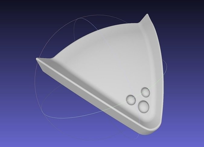 Tales of Vesperia Flynn Shoulderpiece 3D print model