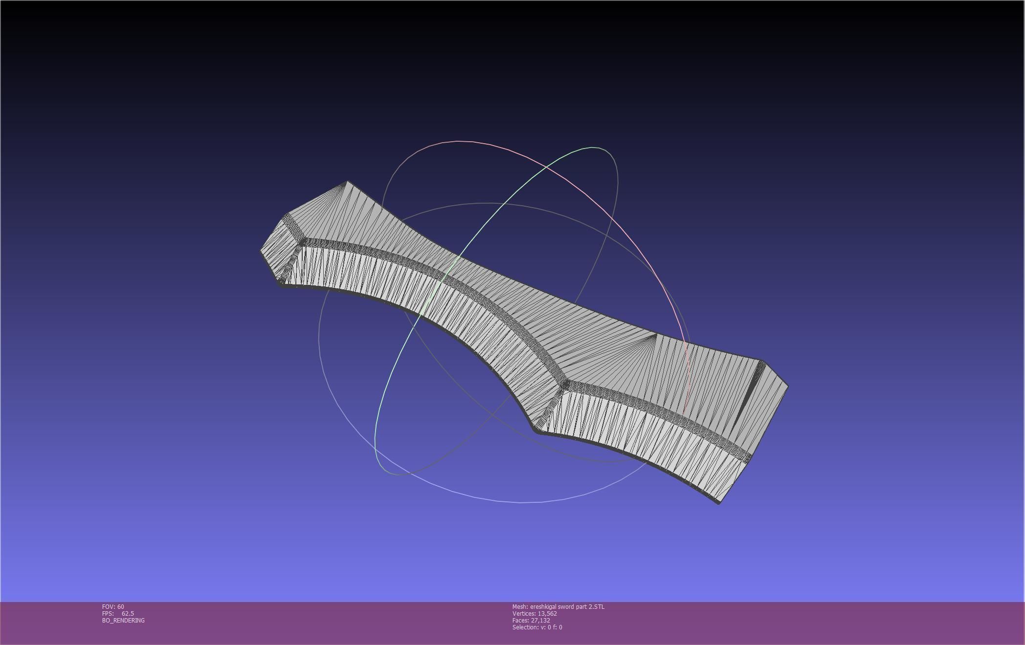 Fate Grand Order Ereshkigal Sword Printable Assembly 3D print model_110