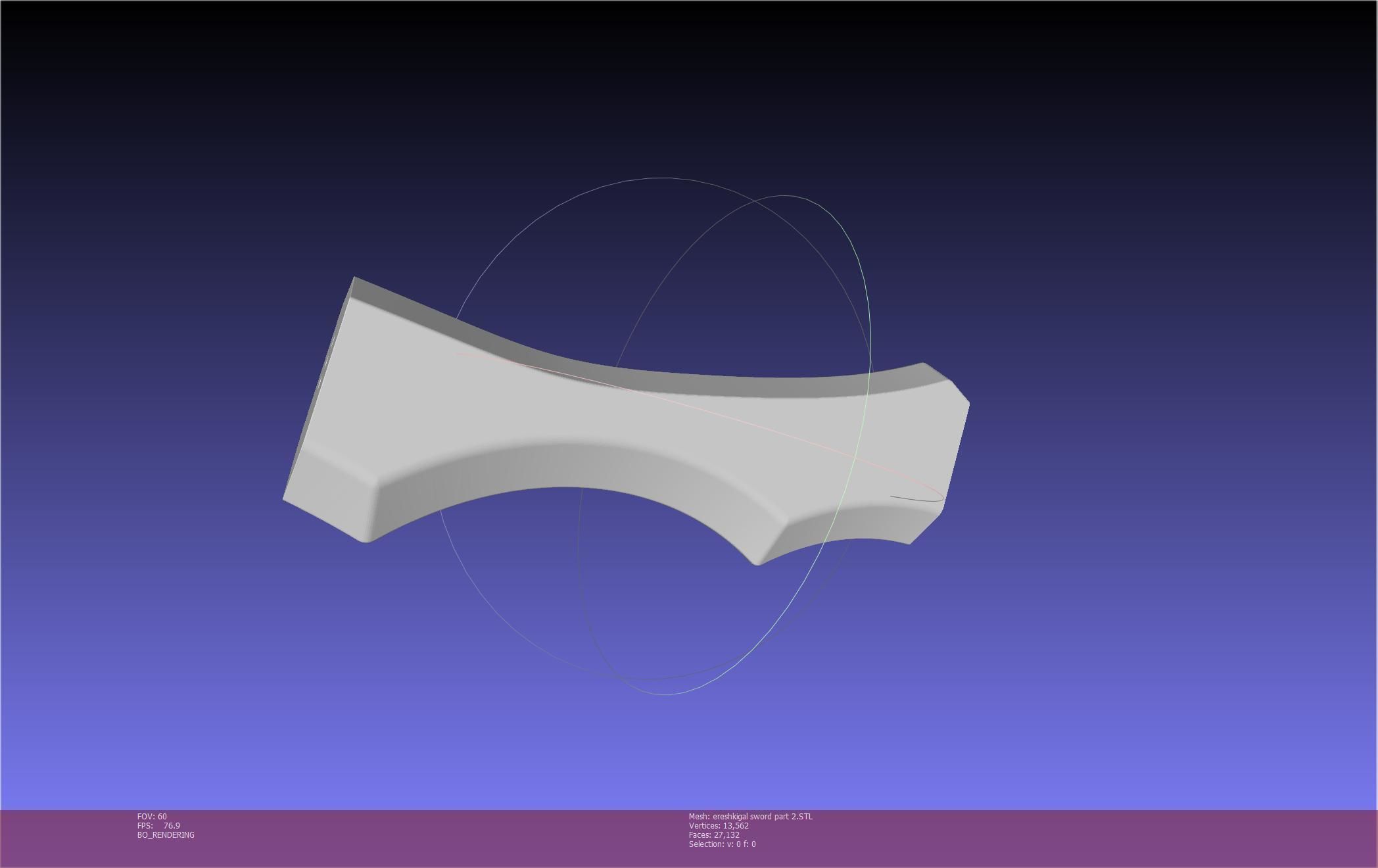 Fate Grand Order Ereshkigal Sword Printable Assembly 3D print model_116