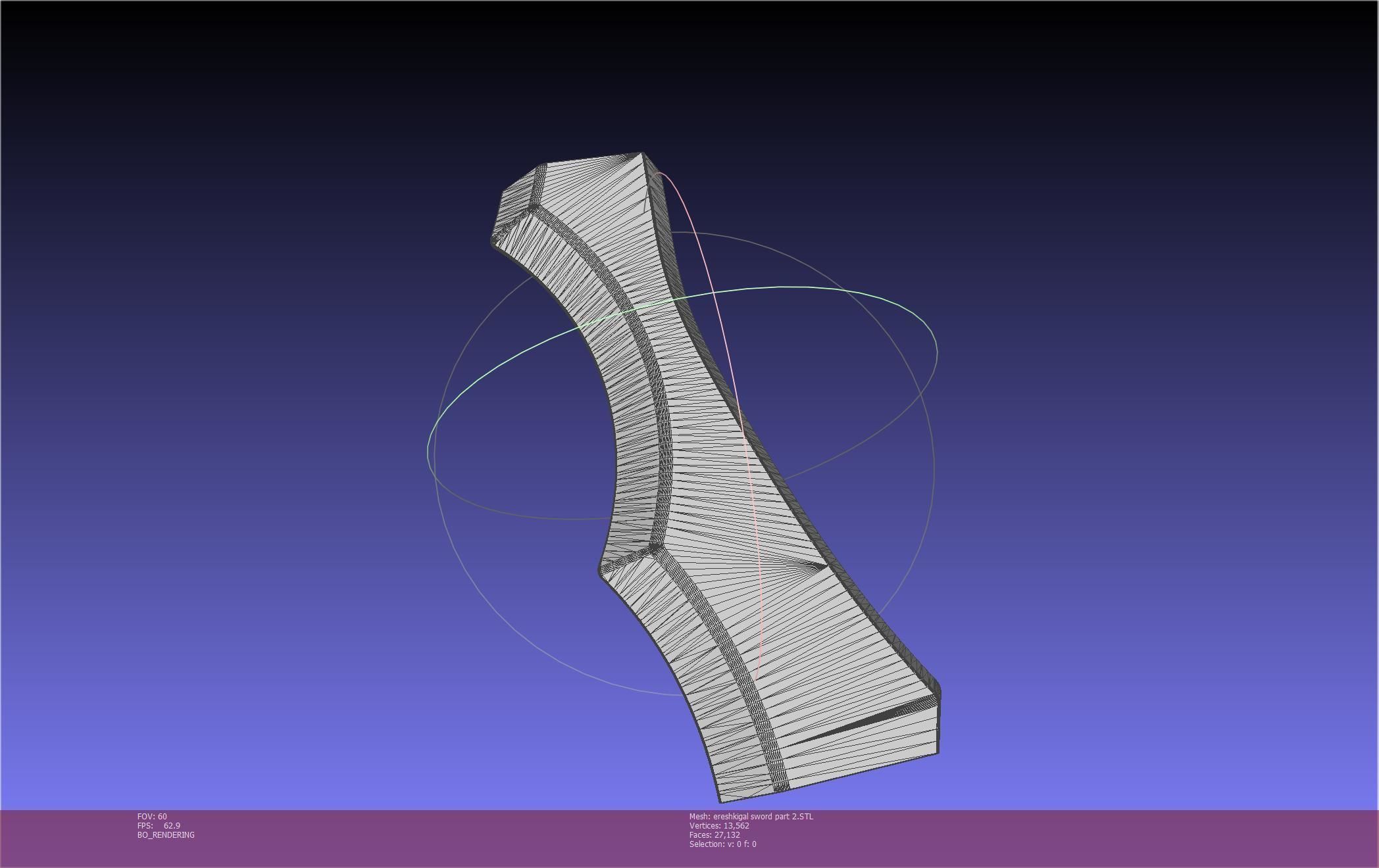 Fate Grand Order Ereshkigal Sword Printable Assembly 3D print model_109