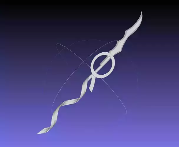 Fate Grand Order Ereshkigal Sword Printable Assembly 3D print model Fate Grand Order Ereshkigal Sword Printable Assembly 3D print model