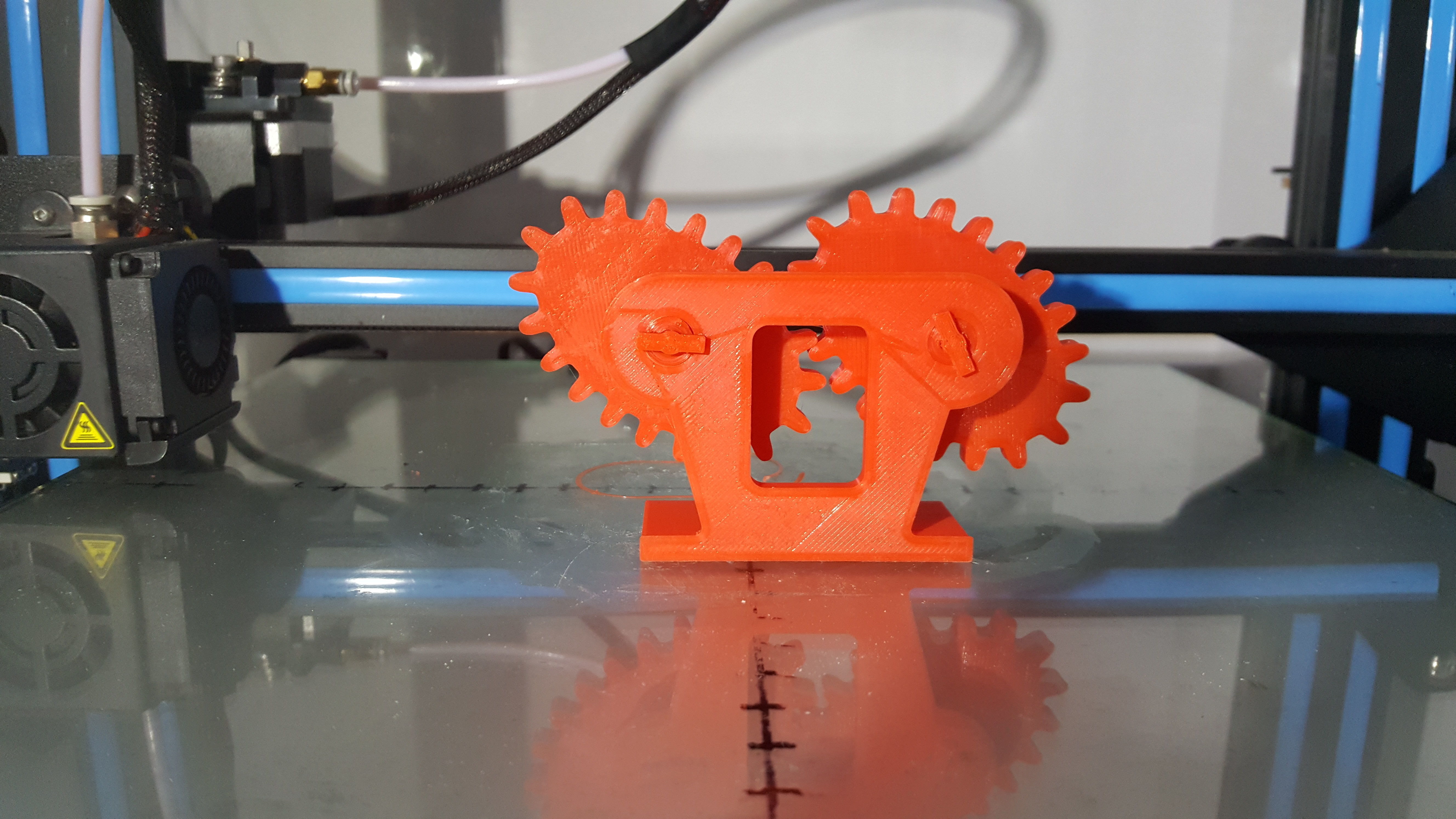 Elliptical gear - 3D Printing  3D print model_6