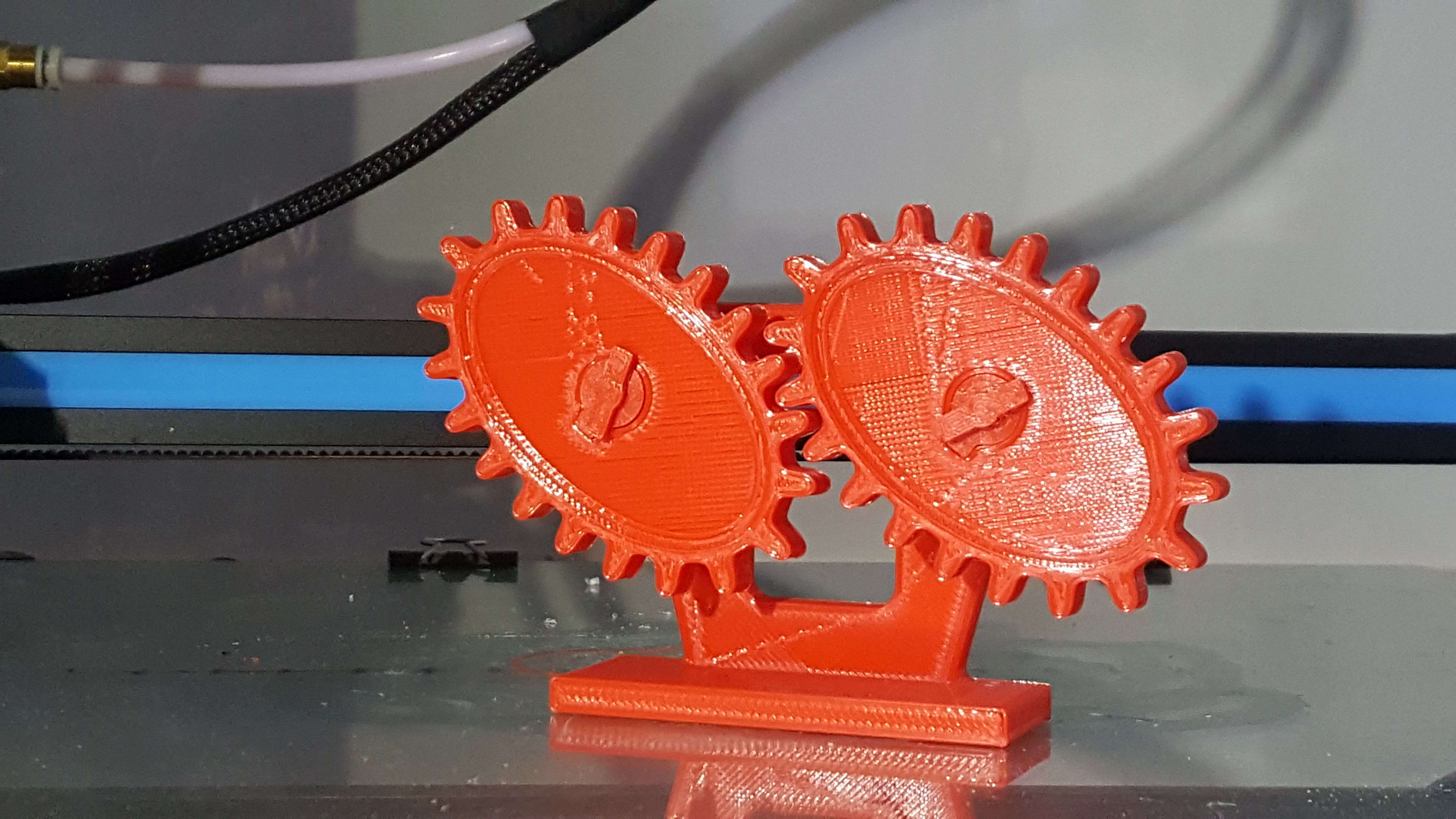 Elliptical gear - 3D Printing  3D print model_4
