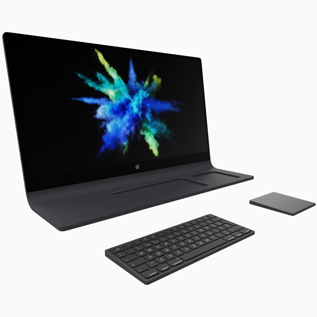 Mac Pro 2020 3D model_1