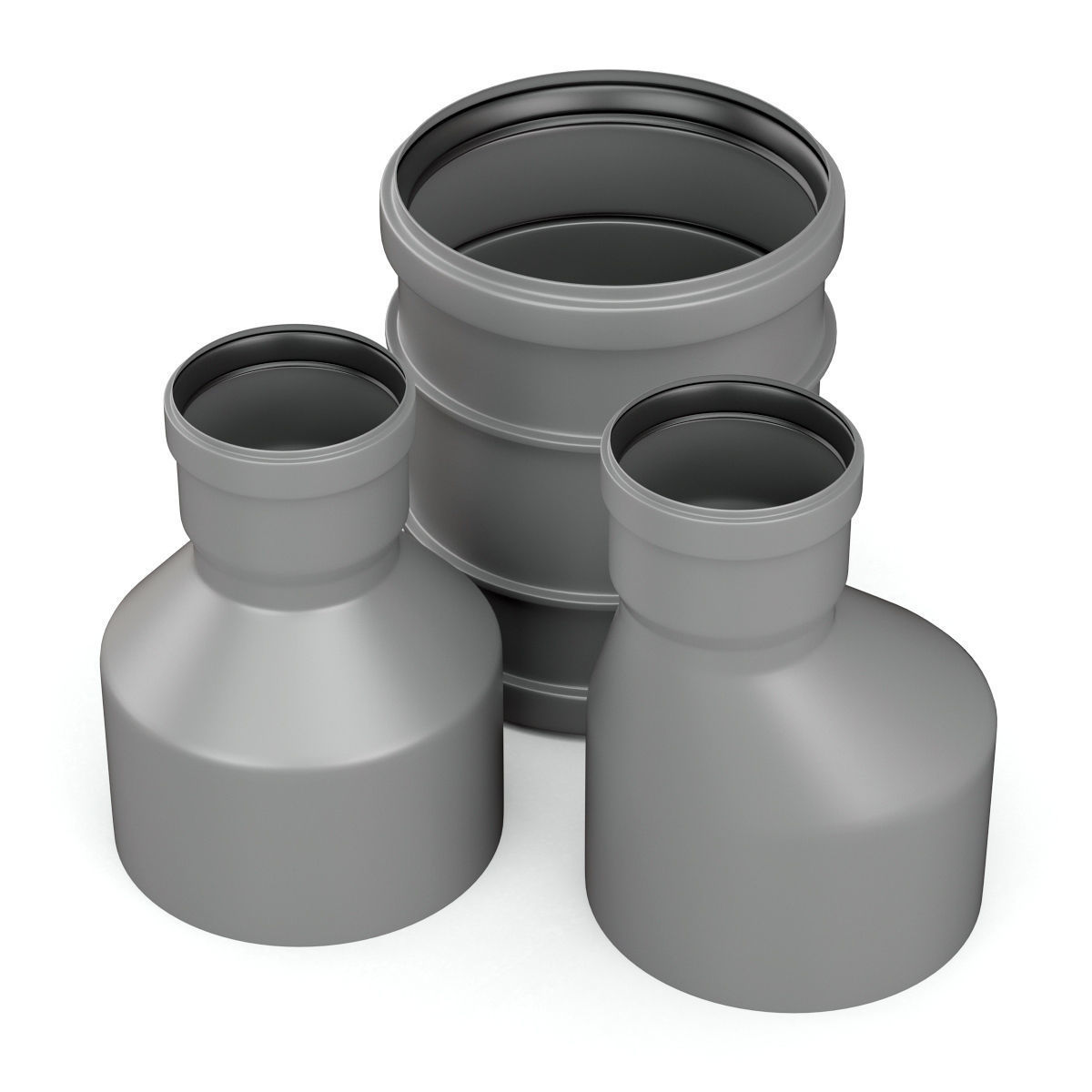 Sewer pipes collection counstraction 3D model_11