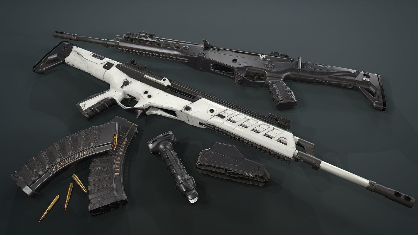 AK ALFA Low-poly 3D model_14
